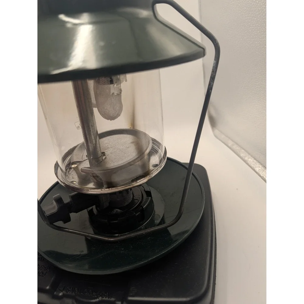 Coleman 5152C740 Two Mantle Propane Lantern with Hard Carry Case Combo Green